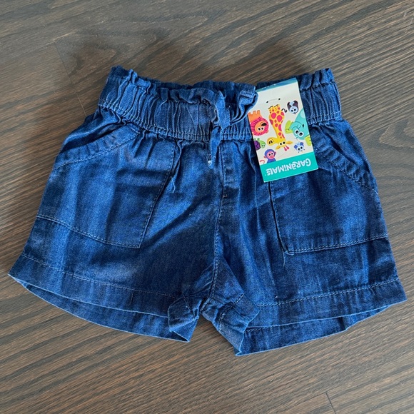 Garanimals Kids Blue and Green Shorts 3pk  | 3-6 Months - Picture 6 of 12